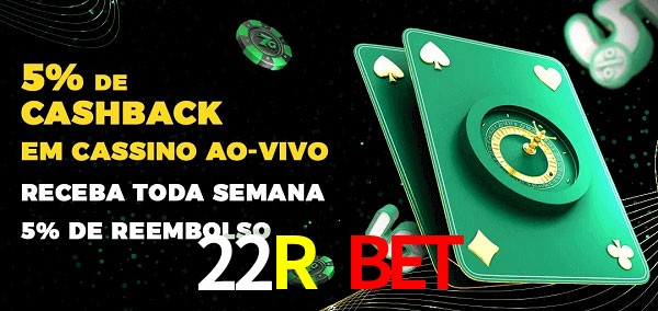 Promoções do cassino ao Vivo 22R Bet